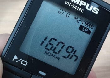 Diktiergerät Olympus VN541-PC - Display
