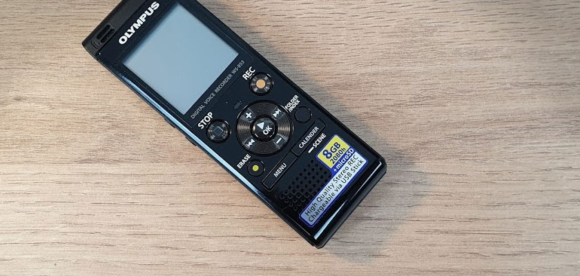 Diktiergerät Olympus WS853 - Keyvisual