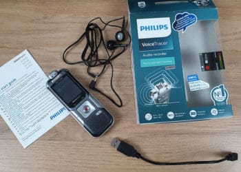 Philips Voice Tracer 6010 - Lieferumfang