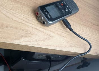 Sony ICD-PX240 Diktiergerät - USB-Kabel